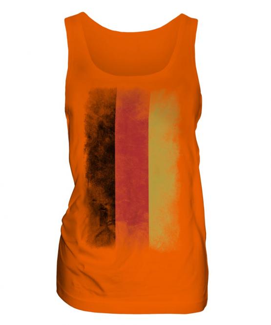Germany Faded Flag Ladies Vest