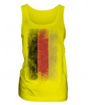 Germany Faded Flag Ladies Vest