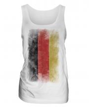 Germany Faded Flag Ladies Vest