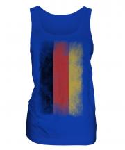 Germany Faded Flag Ladies Vest