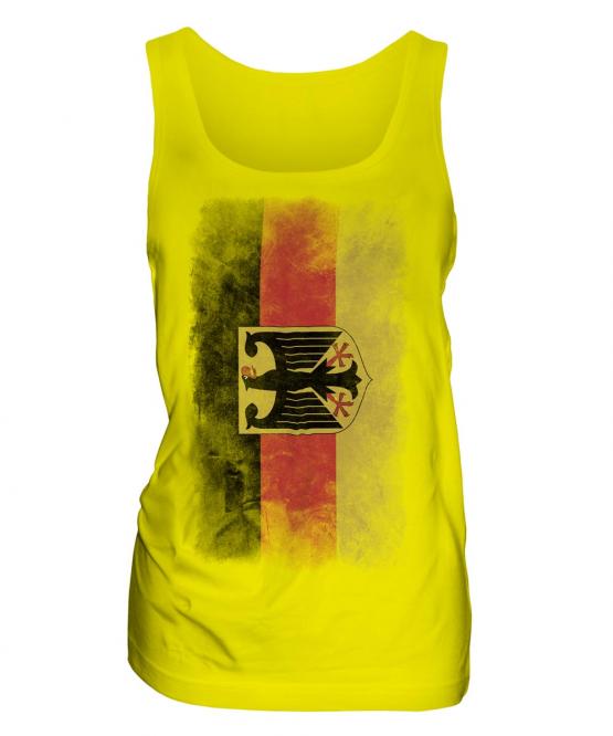 Germany State Faded Flag Ladies Vest
