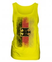 Germany State Faded Flag Ladies Vest