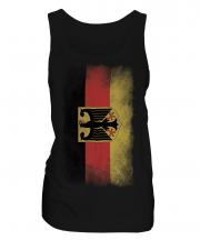 Germany State Faded Flag Ladies Vest