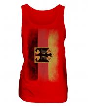 Germany State Faded Flag Ladies Vest