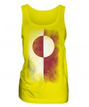 Greenland Faded Flag Ladies Vest