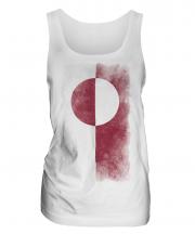 Greenland Faded Flag Ladies Vest
