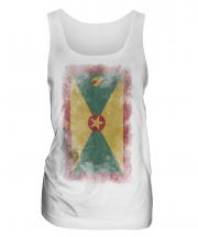 Grenada Faded Flag Ladies Vest