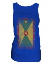 Grenada Faded Flag Ladies Vest