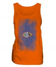 Guam Faded Flag Ladies Vest