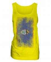 Guam Faded Flag Ladies Vest