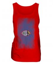 Guam Faded Flag Ladies Vest