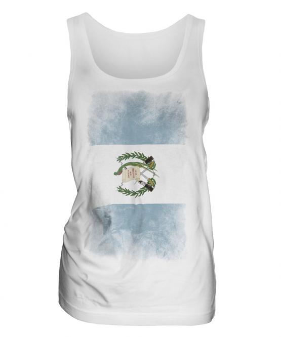 Guatemala Faded Flag Ladies Vest