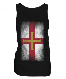 Guernsey Faded Flag Ladies Vest