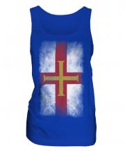 Guernsey Faded Flag Ladies Vest