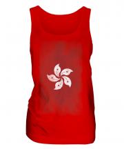 Hong Kong Faded Flag Ladies Vest