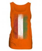 Hungary Faded Flag Ladies Vest