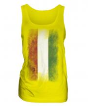 Hungary Faded Flag Ladies Vest