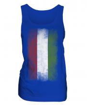 Hungary Faded Flag Ladies Vest