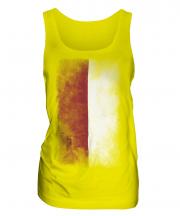 Indonesia Faded Flag Ladies Vest
