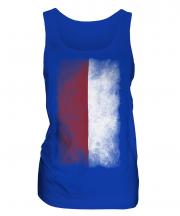 Indonesia Faded Flag Ladies Vest