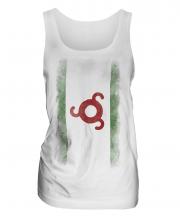 Ingushetia Faded Flag Ladies Vest