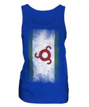 Ingushetia Faded Flag Ladies Vest