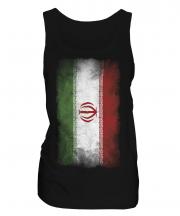 Iran Faded Flag Ladies Vest