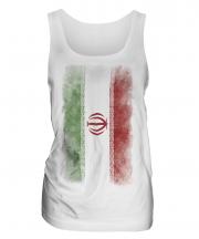 Iran Faded Flag Ladies Vest