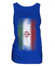 Iran Faded Flag Ladies Vest