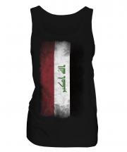 Iraq Faded Flag Ladies Vest