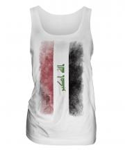 Iraq Faded Flag Ladies Vest