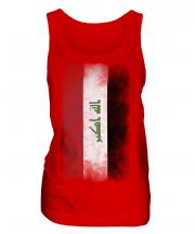 Iraq Faded Flag Ladies Vest