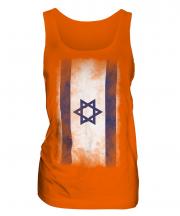 Israel Faded Flag Ladies Vest