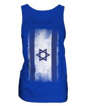 Israel Faded Flag Ladies Vest