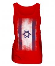 Israel Faded Flag Ladies Vest