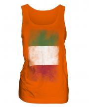 Italy Faded Flag Ladies Vest