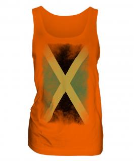 Jamaica Faded Flag Ladies Vest
