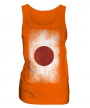 Japan Faded Flag Ladies Vest
