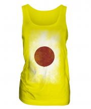 Japan Faded Flag Ladies Vest