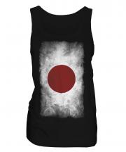 Japan Faded Flag Ladies Vest