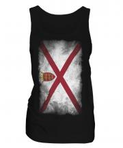 Jersey Faded Flag Ladies Vest