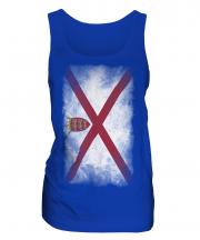 Jersey Faded Flag Ladies Vest