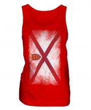 Jersey Faded Flag Ladies Vest