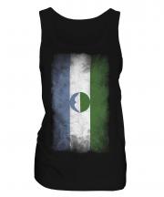 Kabardino-Balkaria Faded Flag Ladies Vest