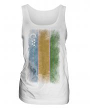 Karakalpakstan Faded Flag Ladies Vest