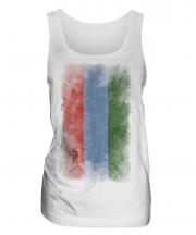 Karelia Faded Flag Ladies Vest