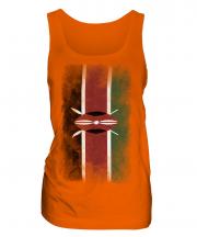Kenya Faded Flag Ladies Vest