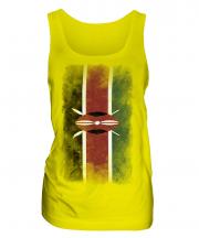 Kenya Faded Flag Ladies Vest