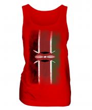 Kenya Faded Flag Ladies Vest