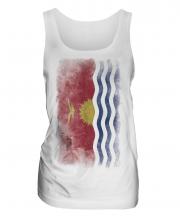 Kiribati Faded Flag Ladies Vest